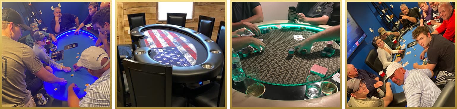 Real customers, real BBO Poker Tables setups