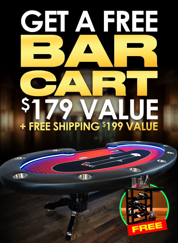 Get A Free Bar Cart With BBO