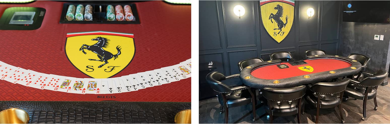 BBO Customer Poker Table Photos