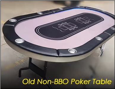 Old Non-BBO Poker Table