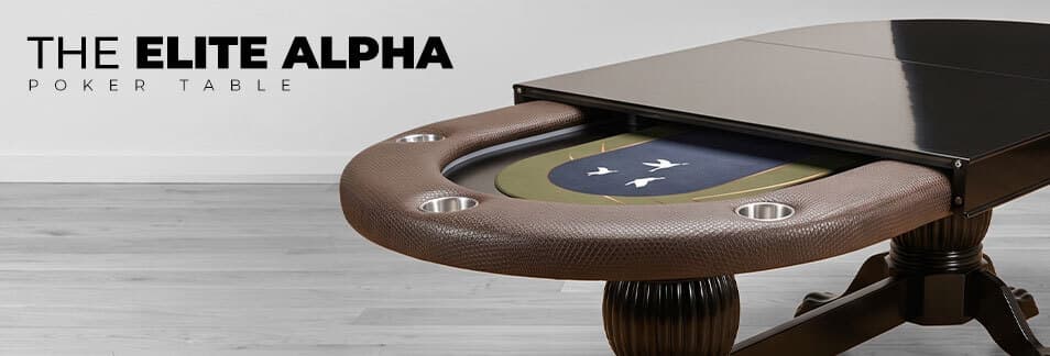 Dinner by Day, Casino by Night: The Elite Alpha Poker Table