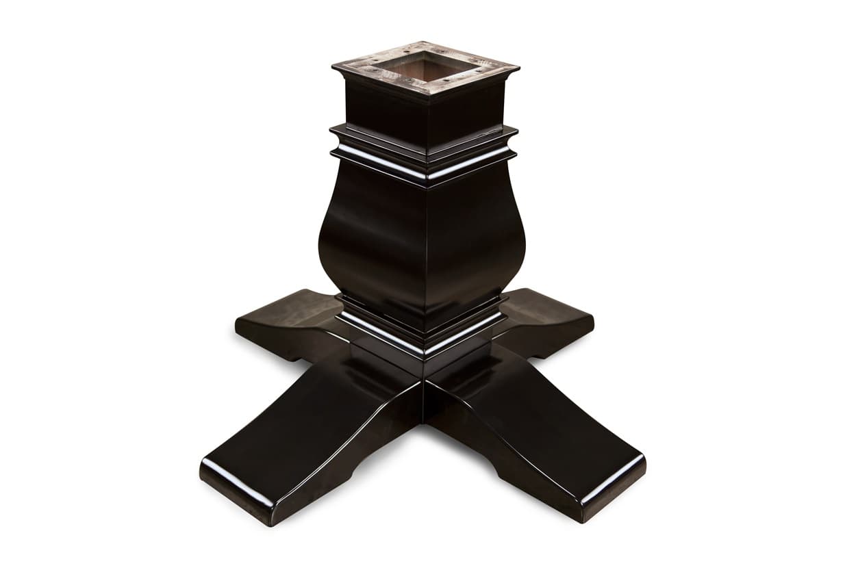Melvin Pedestal Leg (Set) - Black