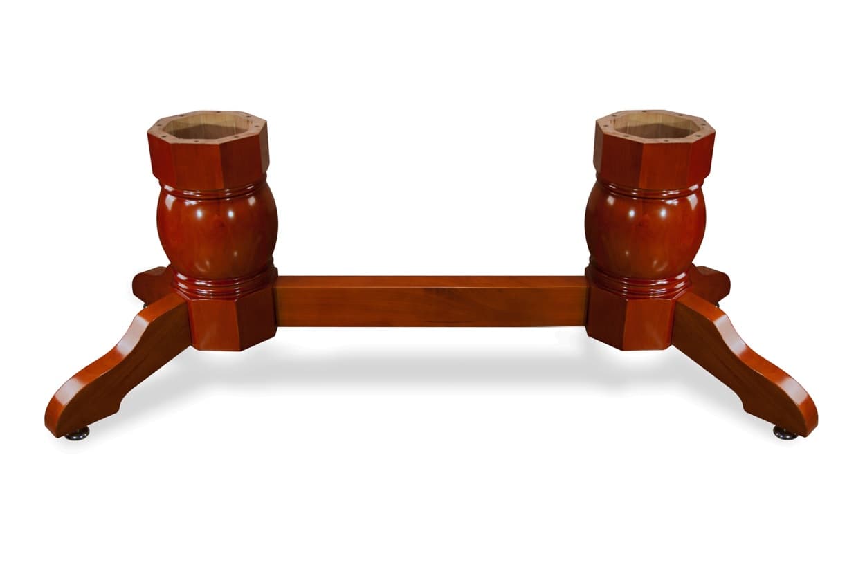 Napa Pedestal Leg - Mahogany (Set)