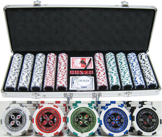 Monaco casino clay poker chips